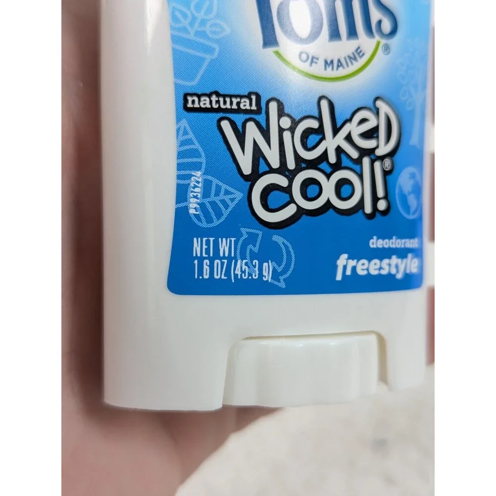 Tom's Of Maine - Wicked Cool - Natural Kids Freestyle Deodorant - 3 Pack